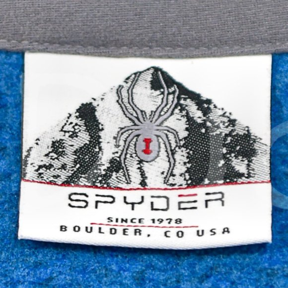 Spyder men full zip jacket in Blue - Picture 5 of 14